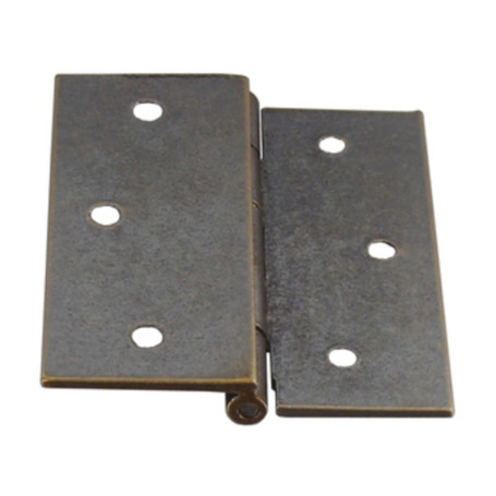 CERNIERA FRESATA 1\2 COLLO OTTONE BRON 60X50 MM*