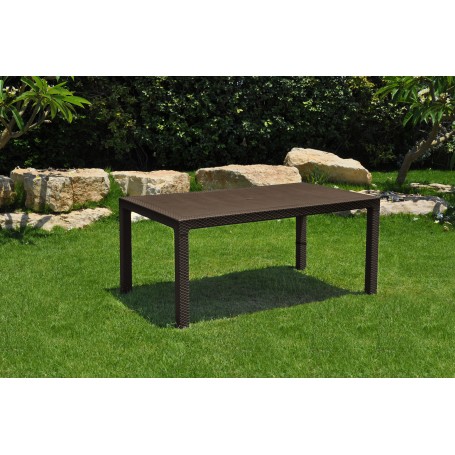 KETER TAVOLO MELODY 160CM.160X94X74H BROWN
