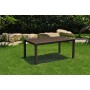 KETER TAVOLO MELODY 160CM.160X94X74H BROWN