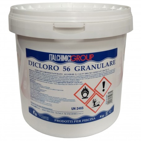 CLORO X PISCINE IN POLVERE 56  KG.5 (ITALCHIMICI)