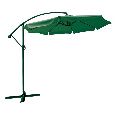 OMBRELLONE ACCIAIO DECENT.FLYN CM.300 VERDE