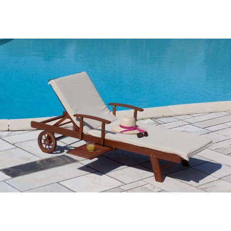 LETTINO IN LEGNO FLOWER