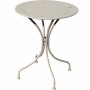 TAVOLO DIAM. CM 60 CREMA OPACO 019695 SORRENTO