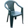 POLTRONA RESINA ART.14V VERDE ATLANTIDE