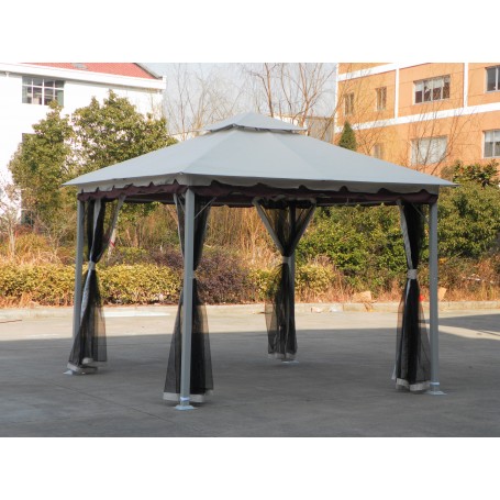 GAZEBO IN ACCIAIO SMERALDA MT.3X3