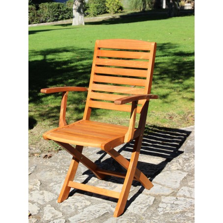 POLTRONA IN LEGNO ISCHIA ART. 725D