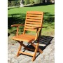 POLTRONA IN LEGNO ISCHIA ART. 725D