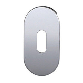 BOCCHETTA OVALE BASSA 28X6X60 INOX SAT F PATENT
