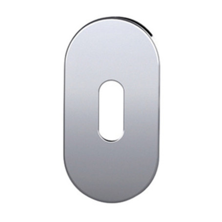 BOCCHETTA OVALE BASSA 28X6X60 INOX SAT F PATENT