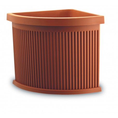 VASO IN PLASTICA IONIO CON SOTTOVASO