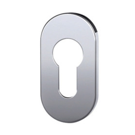 BOCCHETTA OVALE BASSA 28X6X60 INOX SAT F YALE