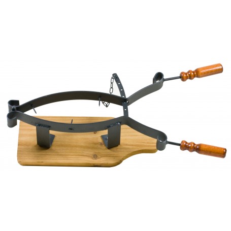 PORTA PROSCIUTTO BASE LEGNO C\CERNIERA