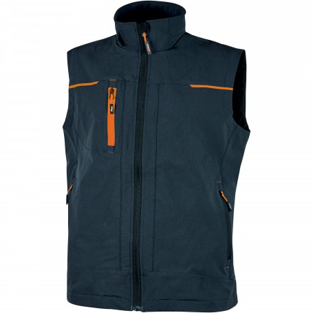 U-POWER GILET SATURN BLUE\ARANCIO TG.L