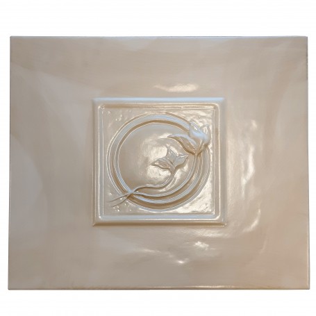 ZZ- PIASTRELLA  LATERALE X CUCINA ROSA 4.0 LIBERTY 1\2 PERGAMENA DX