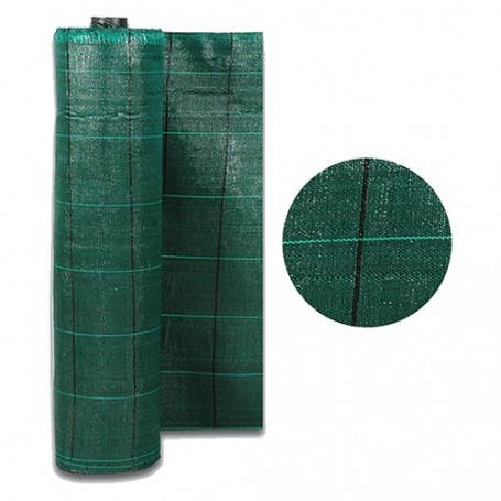 TELO PER PACCIAMATURA H. cm 100 x 100 mt - verde