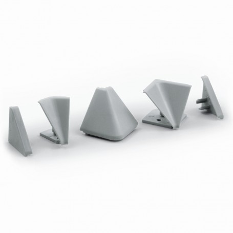 KIT PER ALZATINA TRIANGOLARE COL. GRIGIO