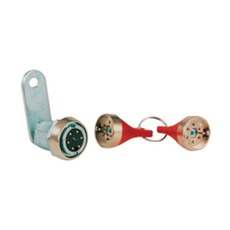 SERRATURA CILINDRO D 19 MM X 22 CM CHIAVI A JACK