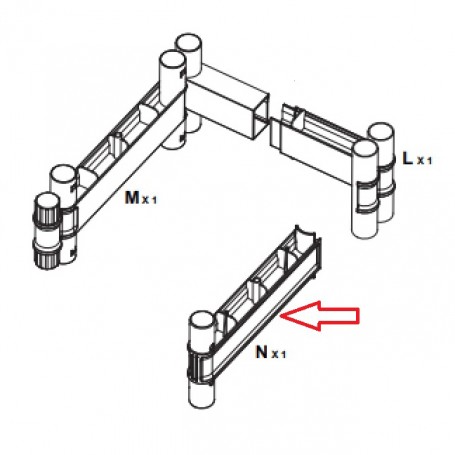 ZZ-CINTURA N X ARMADIO TERRY WAVE 1A 35X44X181H T\P 2350RUW