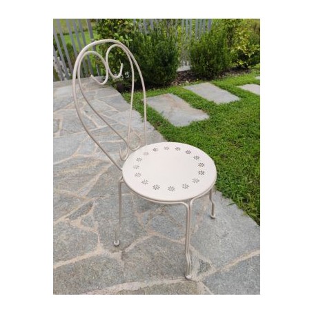 SEDIA CREMA OPACO 019697 SORRENTO