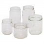 VASO VETRO  BOCCACCIO  PER ALIMENTI TIPO  STD  380 ml - imbocc.  diametro  63 mm