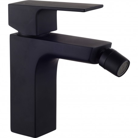 SERIE ELEGANT GRUPPO BIDET  MONOCOMANDO NERO OPACO
