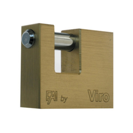 VIRO 508 LUCCHETTO FAI P\SERRANDA 60MM OTTONE