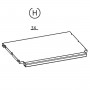 ZZ-RIPIANO H X ARMADIO RATTAN  CM.65X45X172H