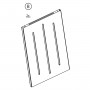ZZ-PANNELLO POST.B X ARMADIO RATTAN  CM.65X45X172H