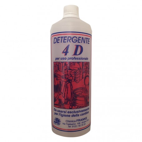 DETERGENTE LIQUIDO  4D  lt. 1