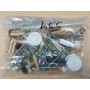 ZZ-ACCESSORI MONTAGGIO X KIT ARMADIO 2ASC CM.120X50X200H BIANCO L.