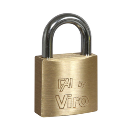 VIRO 553 LUCCHETTO FAI ARCO 30MM OTTONE