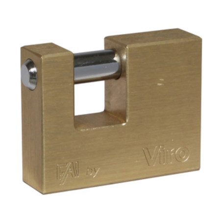 VIRO 506 LUCCHETTO FAI P\SERRANDA 70MM OTTONE