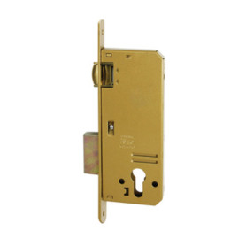 ISEO 280N SERRATURA INF P\LEGNO RULLO REG E40 OTTONATA