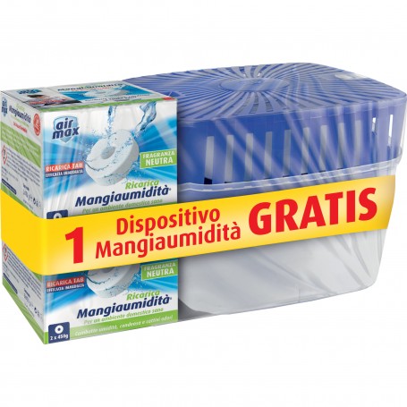 AIRMAX ASSORBIUMIDITA RIC.TAB PZ.4X450+KIT OMAGGIO