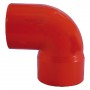 CURVA 87 IN PVC 87"  diametro     50