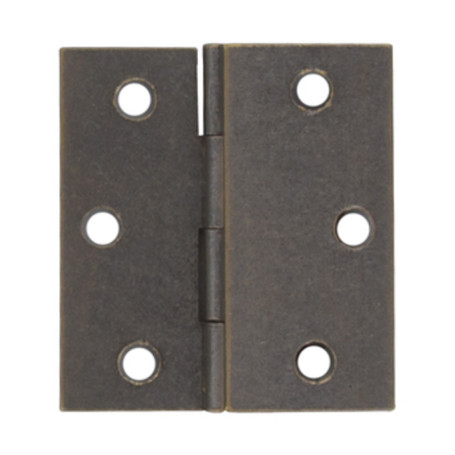 CERNIERA FRESATA 1\2 COLLO OTTONE BRON 40X35 MM*