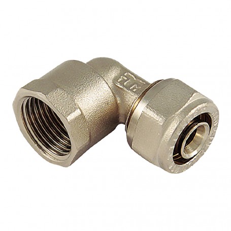 RACCORDO A STRINGERE CURVO  1605  16 x 3/4" - femmina