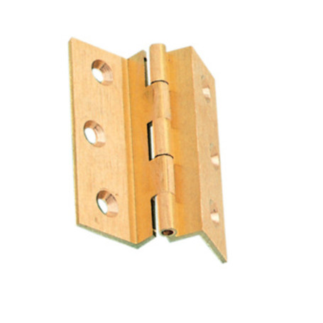 CERNIERA FRESATA C\COLLO OTTONE SAT 40X35 MM**