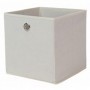 PORTAOGGETTI "CUBO" CM.27X27X28H CREMA