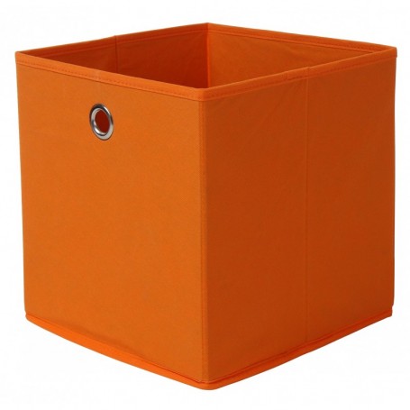 PORTAOGGETTI "CUBO" CM.27X27X28H GIALLO