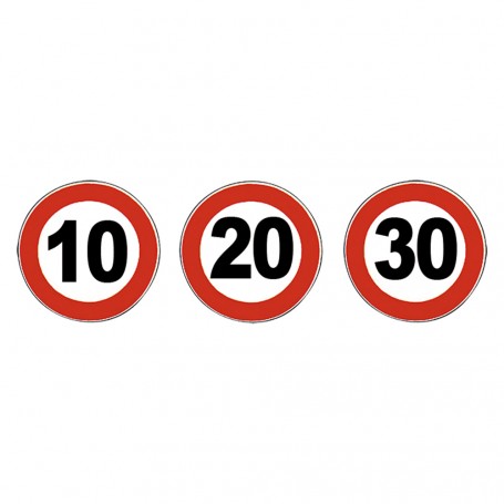 SEGNALE  LIMITE MASSIMO DI VELOCITA   fig. 50 Km/h 10