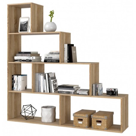 KIT LIBRERIA 'KLUM' CM.145X29X145H ROVERE