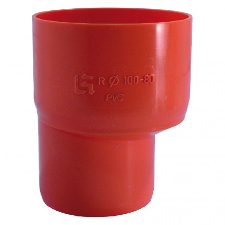 RIDUZIONE IN PVC  diametro   100/50