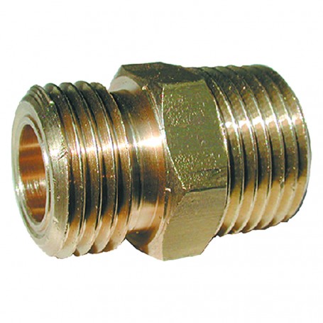 RACCORDO MASCHIO/MASCHIO 1/2" conico x W20x1/14" SX