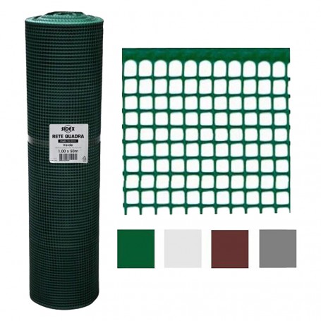 RETE DI PROTEZIONE PER BALCONI  QUADRANET  mt. 1 x 10 - colore verde