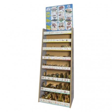 ASSORTIMENTO  ESPO GAZEBO 78  1453 pezzi + espositore omaggio