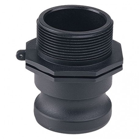 ADATTATORE CON BLOCCAGGIO A CAMME filetto maschio 1"