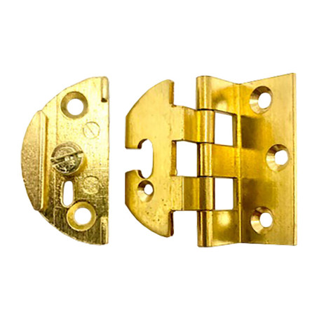 CERNIERA ALI ZANCATE C\ASOLA OTTONATA 40X35 MM
