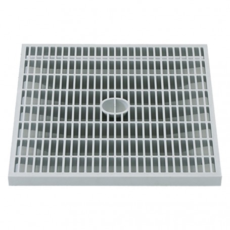 COPERCHIO A GRIGLIA PER POZZETTO MONOLITICO cm 40 x 40