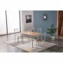 SET TAVOLO C 4 SEDIE(120X70) LEGNO CHIARO